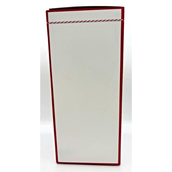 Lenox XMAS Holiday Utensil Crock w/3 Wooden Server Spoons Made for Macys NOS NIB - Picture 2 of 16